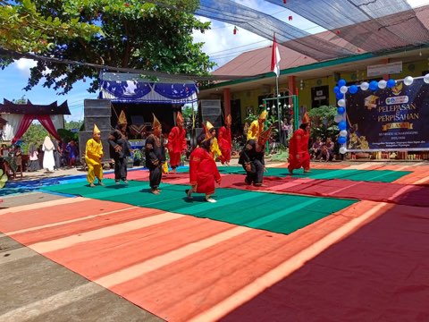 Perpisahan SD 02 Maringging, Kecamatan Tigo Nagari Lepas Murid Dengan Meriah