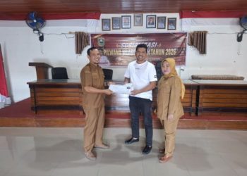 Irwandi Resmi Mendaftarkan Diri Sebagai Bakal Calon Wali Nagari Muaro Paneh 