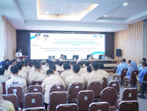 Bupati Solok Buka Rapat Koordinasi Program Strategis Nasional Makan Bergizi Gratis