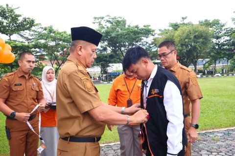 Pemko Payakumbuh Menggelar Apel Pencanangan Pelaksanaan Sensus Ekonomi 2026