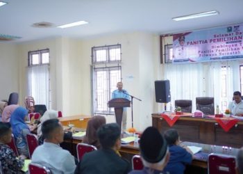 Bupati Solok Buka Bimtek Panitia Pemilihan Walinagari Pilwana Serentak Tahun 2026
