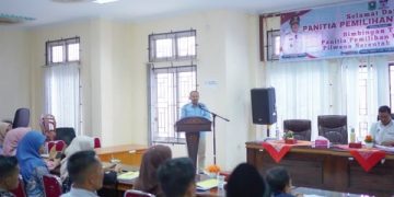 Bupati Solok Buka Bimtek Panitia Pemilihan Walinagari Pilwana Serentak Tahun 2026