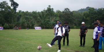 Bupati Solok Secara Resmi Membuka Turnamen Sepak Bola Antar Club se-Sumatera Barat Tahun 2026