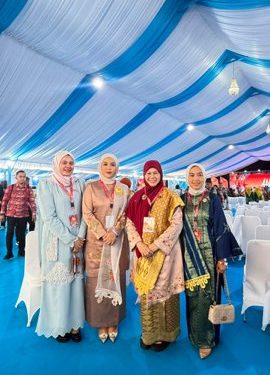 Ny. Nia Jon Firman Pandu Hadiri Peringatan HUT ke-46 Dewan Kerajinan Nasional (DEKRANAS) di Makassar