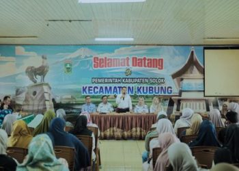 Wabup Solok Hadiri Kegiatan Motivasi dan Berusaha bagi Calon Penerima Bantuan Usaha Pemulihan Ekonomi Dampak Bencana Tahun 2026