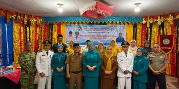 Camat Dan Ketua TP PKK Bukit Sundi di Lantik