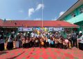 Bunda Guru PGRI Kabupaten Solok, Ny Nia Jon Firman Pandu Hadiri Kegiatan MPLS Ramah di SDN 10 Koto Baru