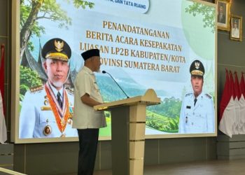 Kabupaten Solok Tetapkan 21 Ribu Hektare LP2B, Sumbar Jadi Provinsi Pertama Selesaikan Kesepakatan Luasan Lahan Pertanian