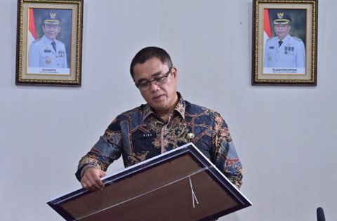 Sekda Kota Payakumbuh Terima Kunjungan Kepala Divisi Pelayanan Hukum Kantor Wilayah Kementerian Hukum Sumatera Barat