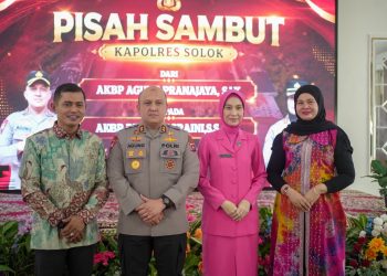 Bupati Solok Hadiri Pisah Sambut Kapolres Solok Arosuka, Tegaskan Komitmen Perkuat Sinergi Jaga Kamtibmas