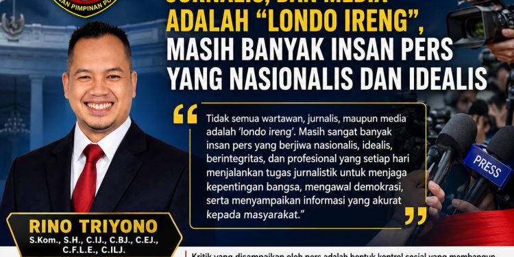 Ketua Umum DPP AKPERSI Ingatkan Presiden RI Prabowo Subianto : Tidak Semua Wartawan, Jurnalis, dan Media Adalah “Londo Ireng”, Masih Banyak Insan Pers yang Nasionalis dan Idealis