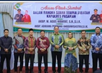 Ketua DPRD Pasaman Hadiri Pisah Sambut Kapolres Pasaman 