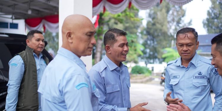 Bupati Solok Sambut Kunjungan Kaposko Nasional Satgas PRR