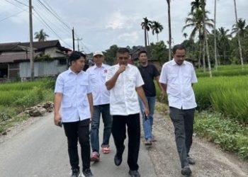 Dari Wartawan dan Penambang Pasir, Kini Ketua Komisi II DPRD Sumbar,  Khairuddin Simanjuntak Bawa Harapan Lewat Rehabilitasi Jalan Padang Sawah