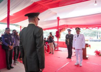 Bupati Solok Pimpin Upacara Peringatan HUT ke-81 Kemerdekaan RI di Kabupaten Solok