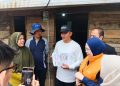 Bupati Solok Goro Bersama Pembangunan Rumah Bantuan untuk Zahira