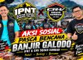 Kolaborasi IPNT & CRV Squad Sumbar Bersihkan Lumpur Rumah Warga Terdampak Galodo