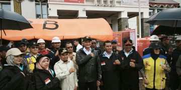 Bupati Solok Sambut Kedatangan Menteri PU Dody Hanggodo