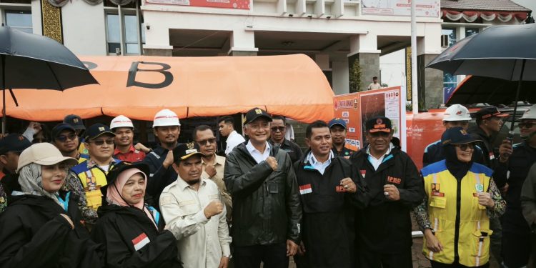 Bupati Solok Sambut Kedatangan Menteri PU Dody Hanggodo