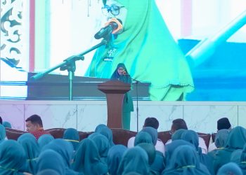 Ketua TP PKK Kabupaten Solok Hadiri Pembukaan Jambore Kader PKK Berprestasi Tingkat Provinsi Sumbar Tahun 2026