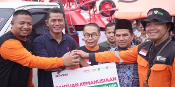 Bupati dan Wakil Bupati Solok Terima Bantuan Kemanusiaan dari Dhuafa untuk Korban Galodo di Arosuka