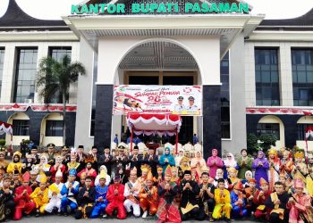 Momentum Sumpah Pemuda Pasaman, Pelajar dan Mahasiswa Berkumpul, Pemkab Terima Hibah Dump Truck dari KLH