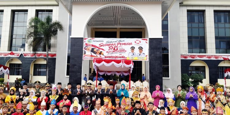 Momentum Sumpah Pemuda Pasaman, Pelajar dan Mahasiswa Berkumpul, Pemkab Terima Hibah Dump Truck dari KLH