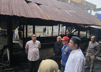 Los Batiah di Pasar Blok Timur yang Terbakar Langsung Mendapat Perhatian Penuh dari Jajaran Pemko Payakumbuh