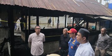 Los Batiah di Pasar Blok Timur yang Terbakar Langsung Mendapat Perhatian Penuh dari Jajaran Pemko Payakumbuh