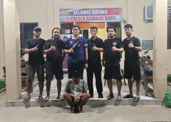 RM Diamankan Polisi Bersama Puluhan Paket Sabu di Pondok Kebun Sawit Kamang Baru