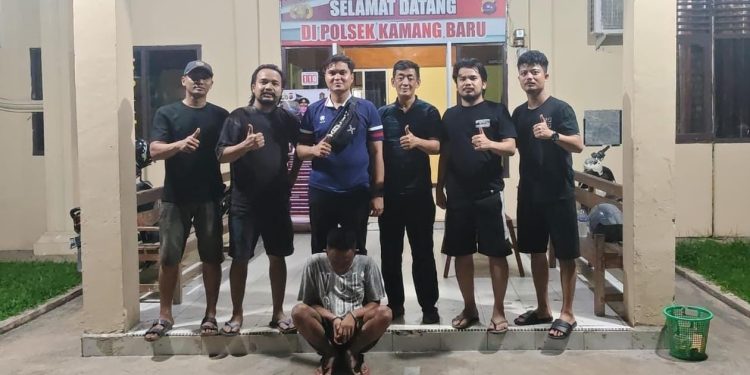 RM Diamankan Polisi Bersama Puluhan Paket Sabu di Pondok Kebun Sawit Kamang Baru