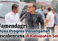 Wamendagri Tinjau Progres Penanganan Pasca bencana di Kabupaten Solok