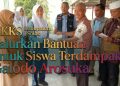 MKKS Kabupaten Solok Salurkan Bantuan untuk Siswa Terdampak Galodo Arosuka
