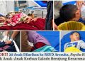 HEBOH!!! 20 Anak Dilarikan ke RSUD Arosuka, Psycho Healing untuk Anak-Anak Korban Galodo Berujung Keracunan Susu