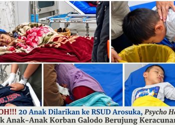 HEBOH!!! 20 Anak Dilarikan ke RSUD Arosuka, Psycho Healing untuk Anak-Anak Korban Galodo Berujung Keracunan Susu