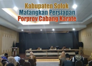 Kabupaten Solok Matangkan Persiapan Porprov Cabang Karate