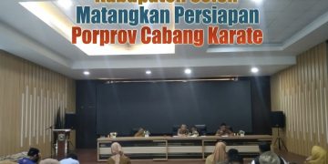 Kabupaten Solok Matangkan Persiapan Porprov Cabang Karate