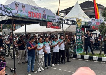 Drag Bike Bupati Pasaman II Berlangsung Meriah
