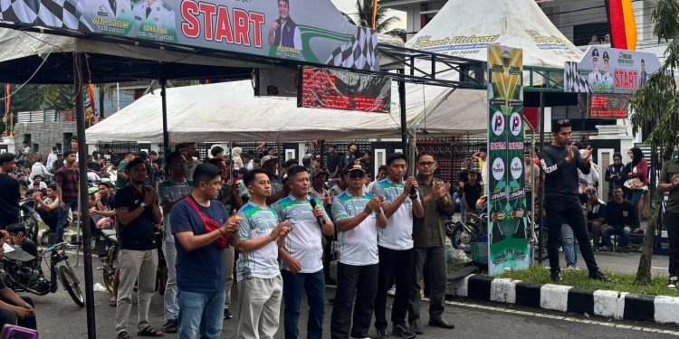 Drag Bike Bupati Pasaman II Berlangsung Meriah