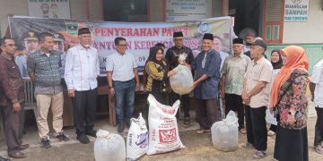 Gubernur Sumbar Salurkan Bantuan Perikanan di Koto Sani Kabupaten Solok